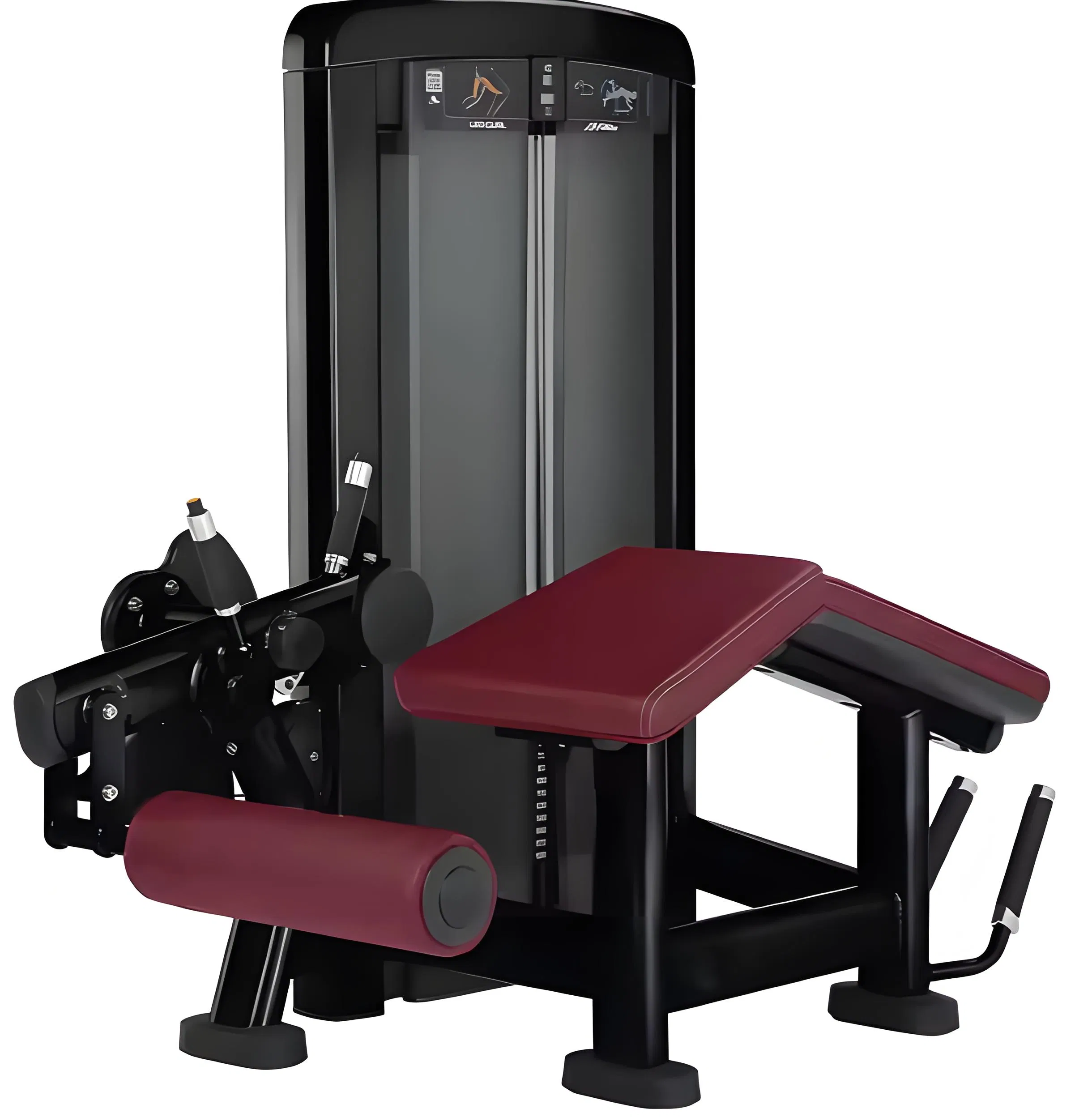 Factory-Direct Professional Fitness Equipment Prone Leg Curl Machine: Durable, Adjustable for Gym/Home Strength Training Equipment