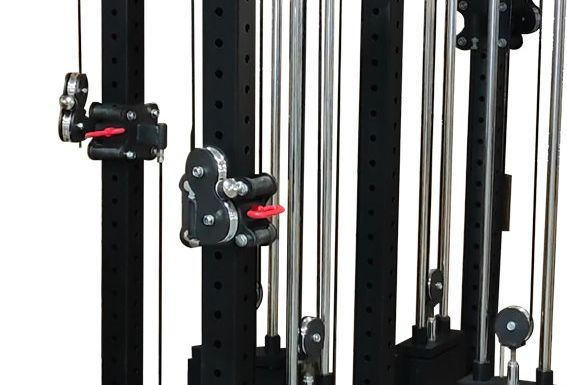 Portable Gantry Frames Commercial Functional Trainer 4 Station Home Gym