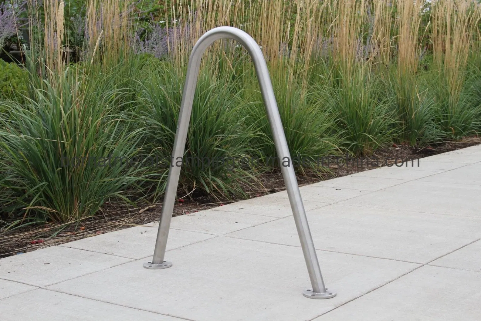 Bicycle Storage Rack Black Power Coated U Shape Wall Mounted Rack