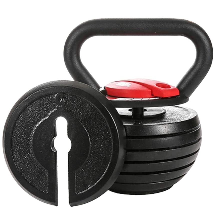 High Quality Gym Equipment Fitness Gym Free Weight 18kg/40lb Adjustable Kettlebell