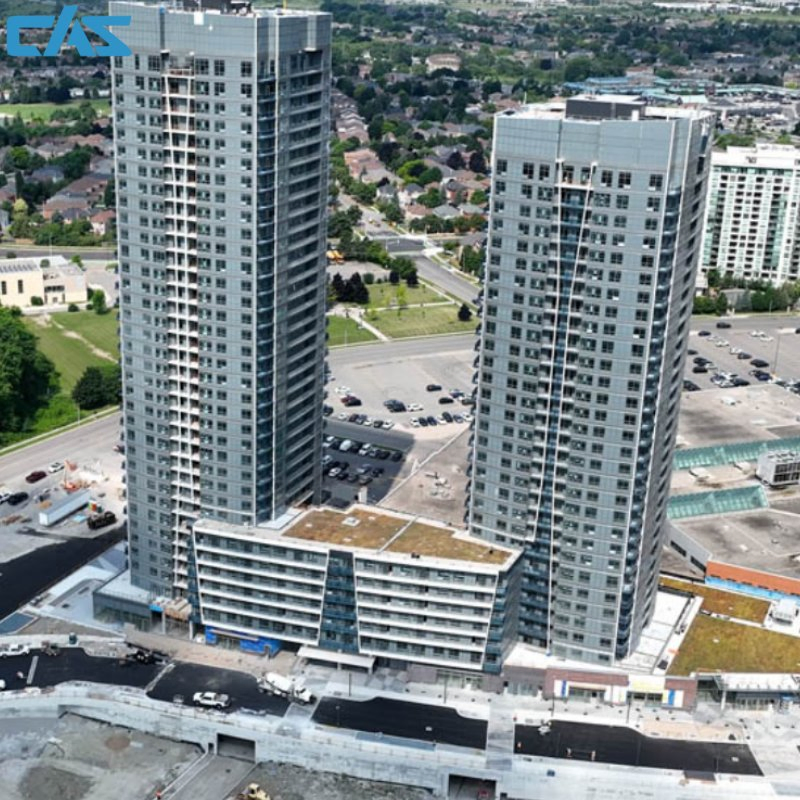 Premium Double Glazed Exterior Curtain Wall Glass for Homes