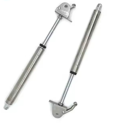 Gas Spring Sit-Stand Desk Converter with Keyboard Tray Deck