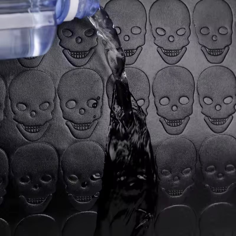 Large Capacity PU Leather Custom Style Luxury Designer Waterproof Fitness Bag Portable Embossed Printing Black Urban Simplicity Travel Bag