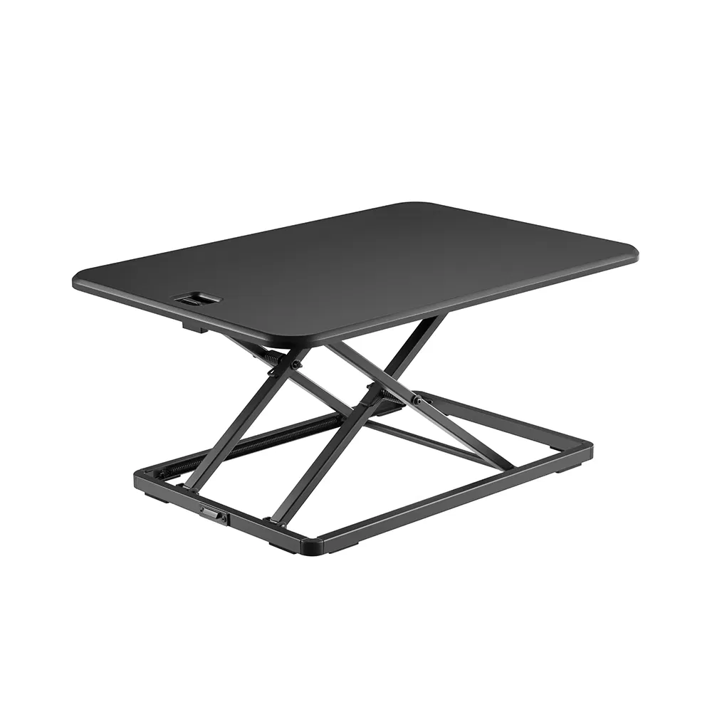 China Height Adjustable Sit Stand up Converter Foldable Computer Laptop Standing Desk for Home Office