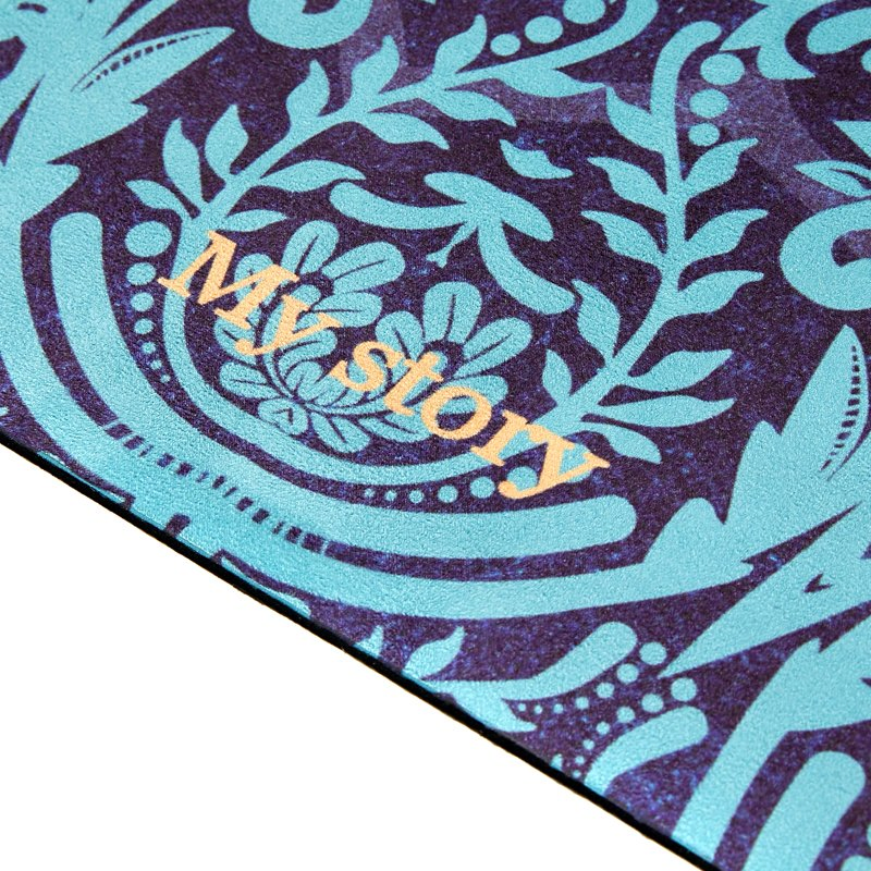 Portable Eco-Friendly Yoga Mat for Fitness and Travel