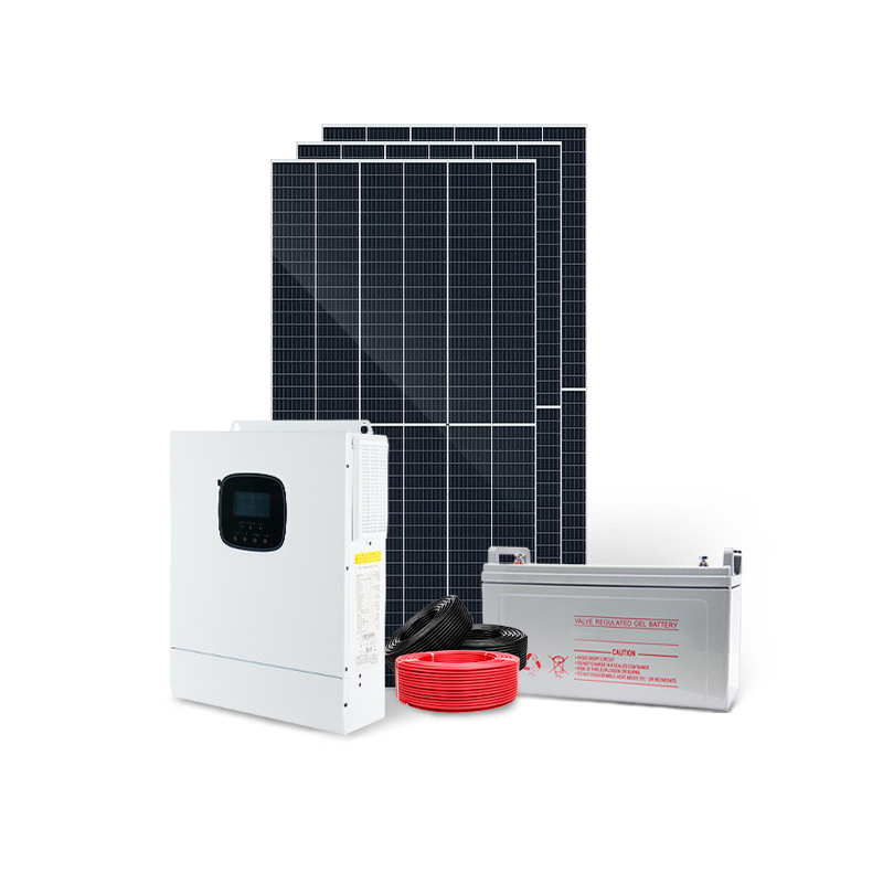 Sunpal Solar Panels System 5kw 5000W 3kw Full Set off-Grid Hybrid Solar Power Energy Systems for Home