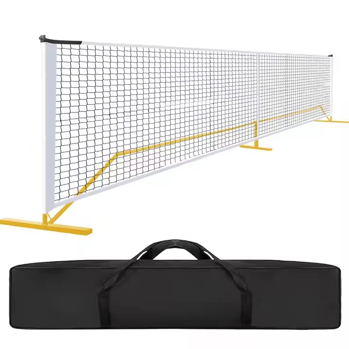 Professional Steel Removable Pickleball Training Net Set Pickleball Net Post System for Sale