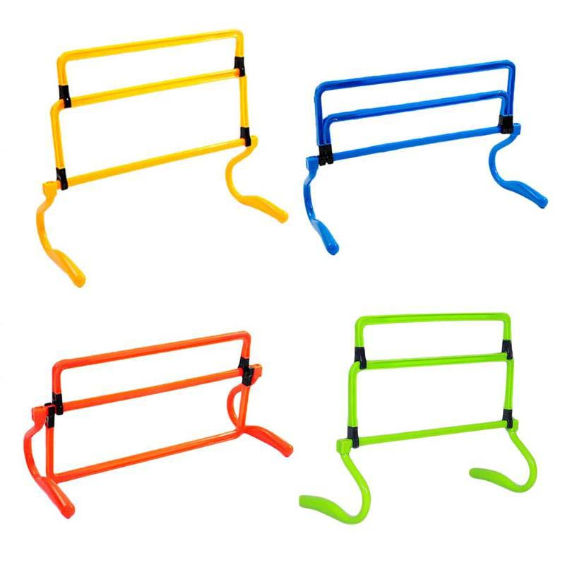 Soccer and Football Fitness Speed Training Adjustable PVC Plastic Agility Hurdles