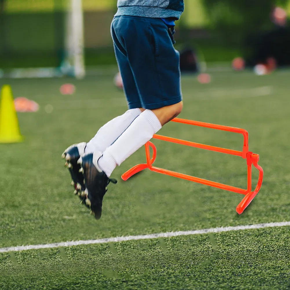 Soccer and Football Fitness Speed Training Adjustable PVC Plastic Agility Hurdles