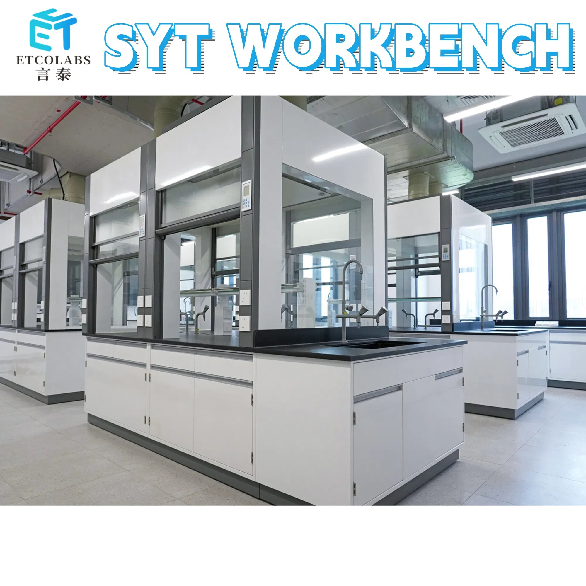 Premium Syt Labbench with Ceramic Surface Sefa 8m-2016 Compliance 10-Year Warranty