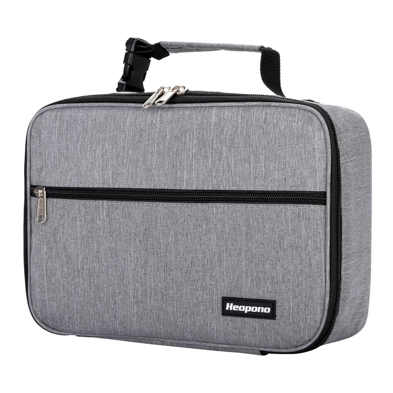 Heopono Portable Fitness Thermal Cooler Box BPA Free Yiwu Manufacturer OEM Reusable Insulated Travel Sandwich Lunch Bag