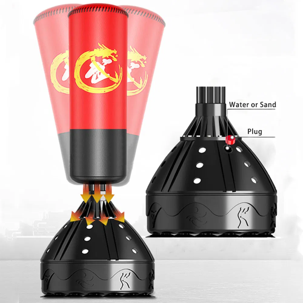 2024 New Design Custom Fitness Inflatable Training Boxing Standing Punching Bags