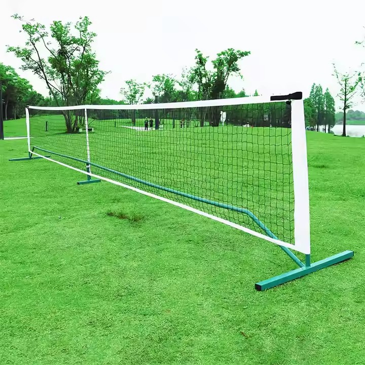 Professional Inground Pickleball Post Outdoor Tennis Court Pickleball Pole System for Sale