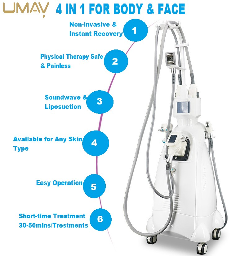 Slimming Machine with Vacuum RF for Effective Cellulite Reduction