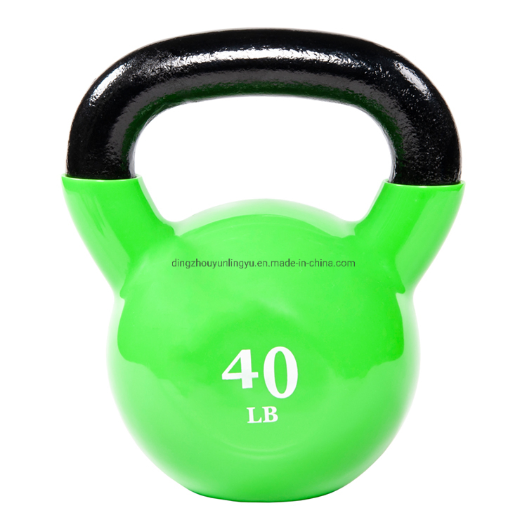 Wholesale Gym Equipment Adjustable Custom Logo Competition Cast Iron Powder Coated Kettlebell