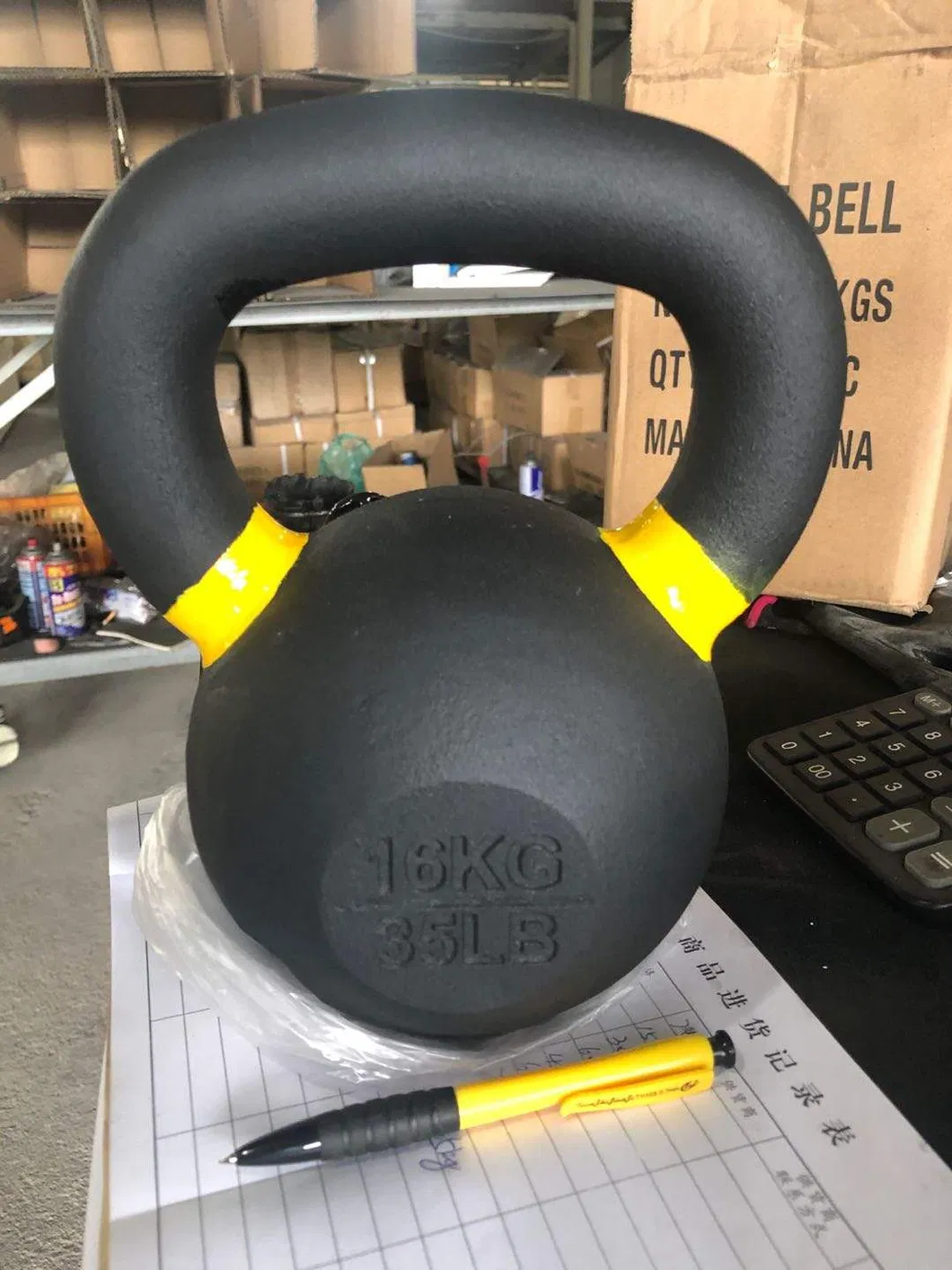 Competition Kettlebell Display 1