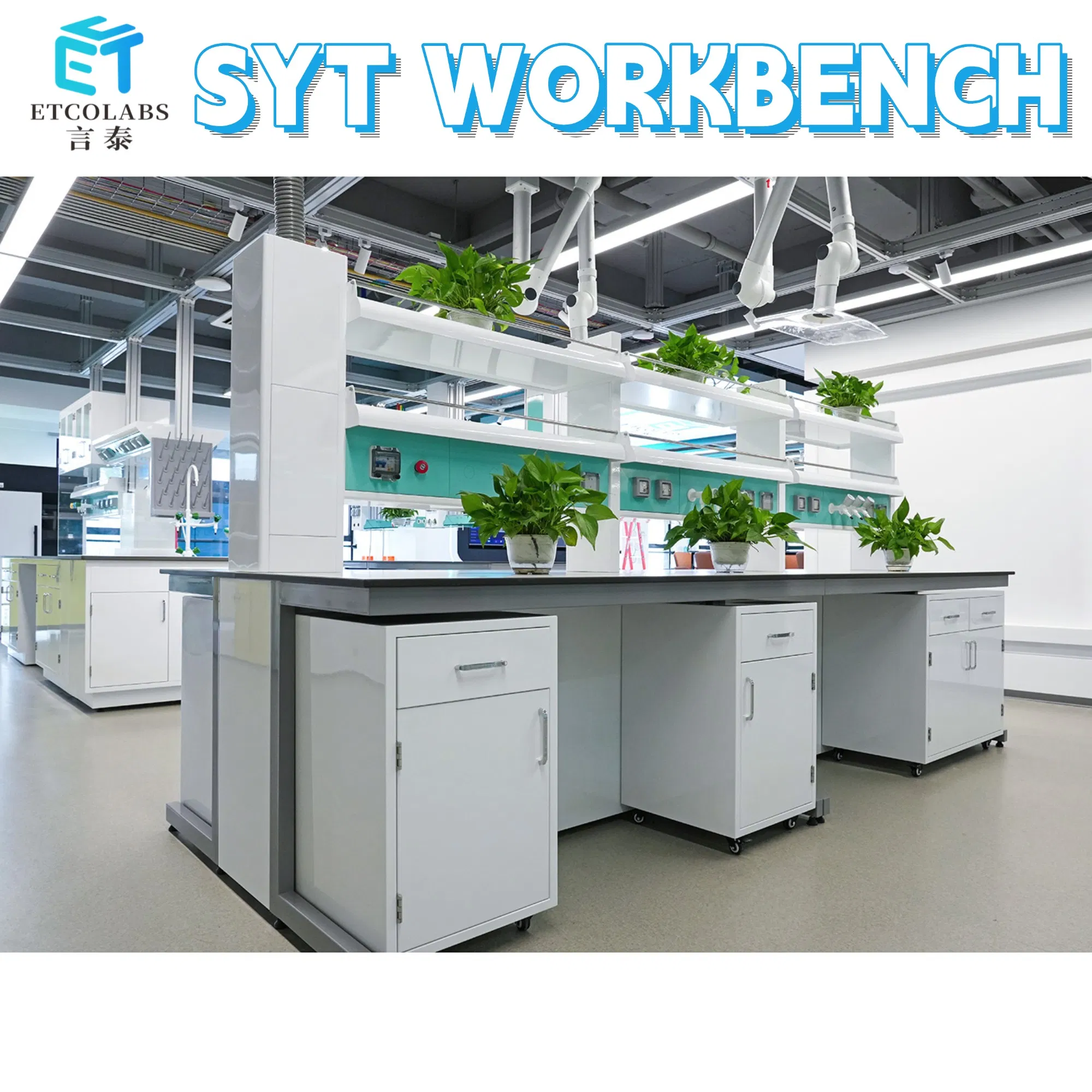 Premium Syt Labbench with Ceramic Surface Sefa 8m-2016 Compliance 10-Year Warranty