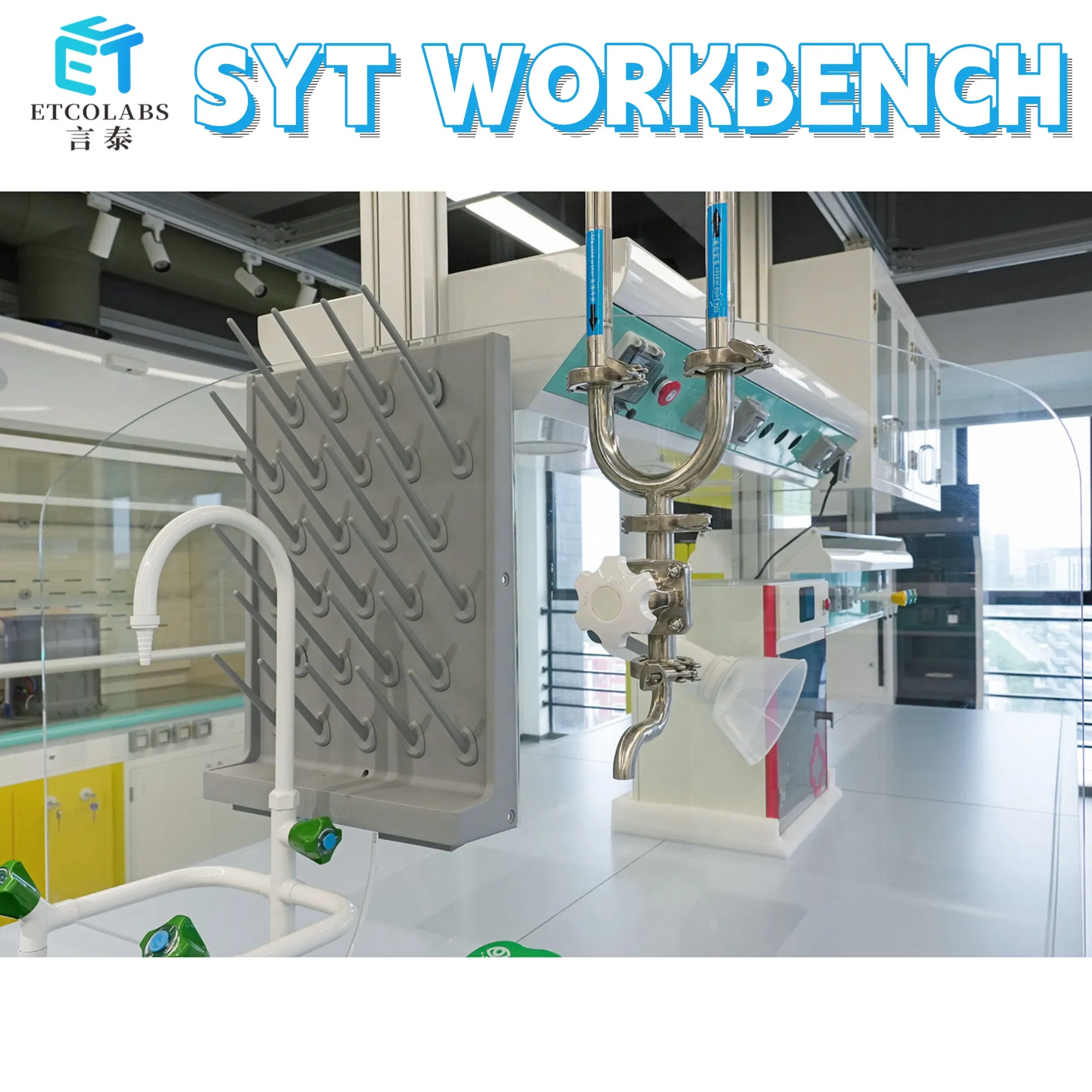 Syt Labbench - High-Pressure Laminate and Ceramic Surface for Durability