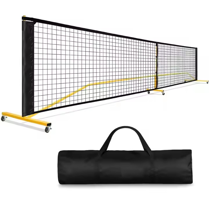 OEM/ODM Professional Aluminum Alloy Removable Pickleball Training Net Set Pickleball Net Post and Net System for Sale