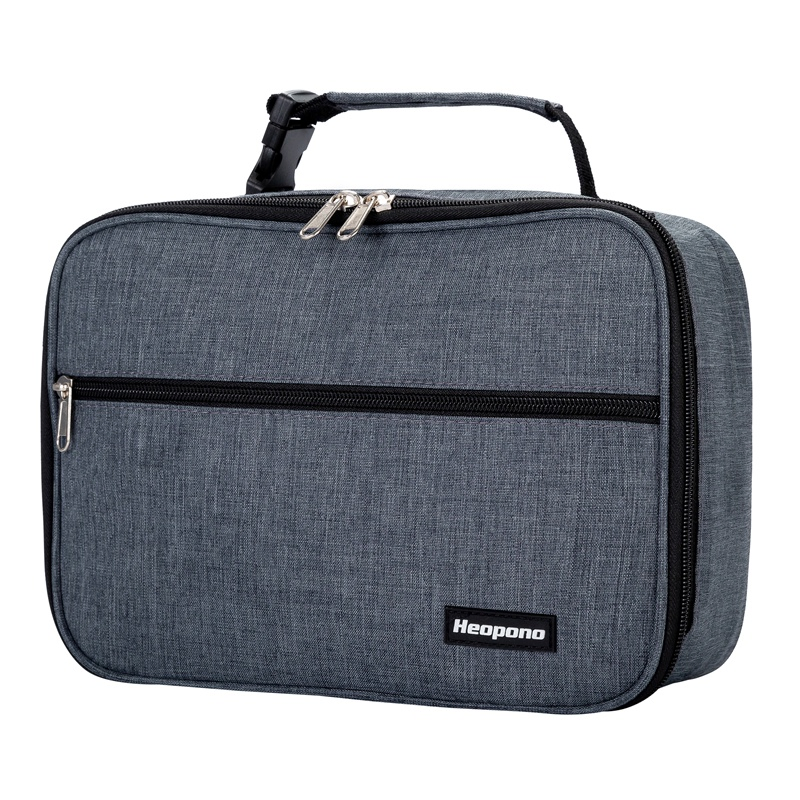 Heopono Portable Fitness Thermal Cooler Box BPA Free Yiwu Manufacturer OEM Reusable Insulated Travel Sandwich Lunch Bag