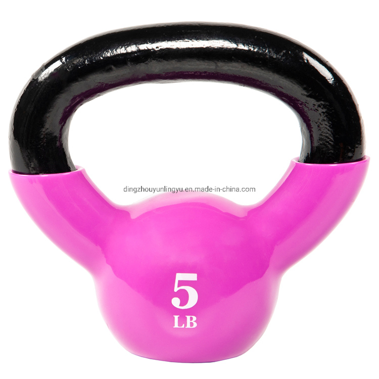 Wholesale Gym Equipment Adjustable Custom Logo Competition Cast Iron Powder Coated Kettlebell