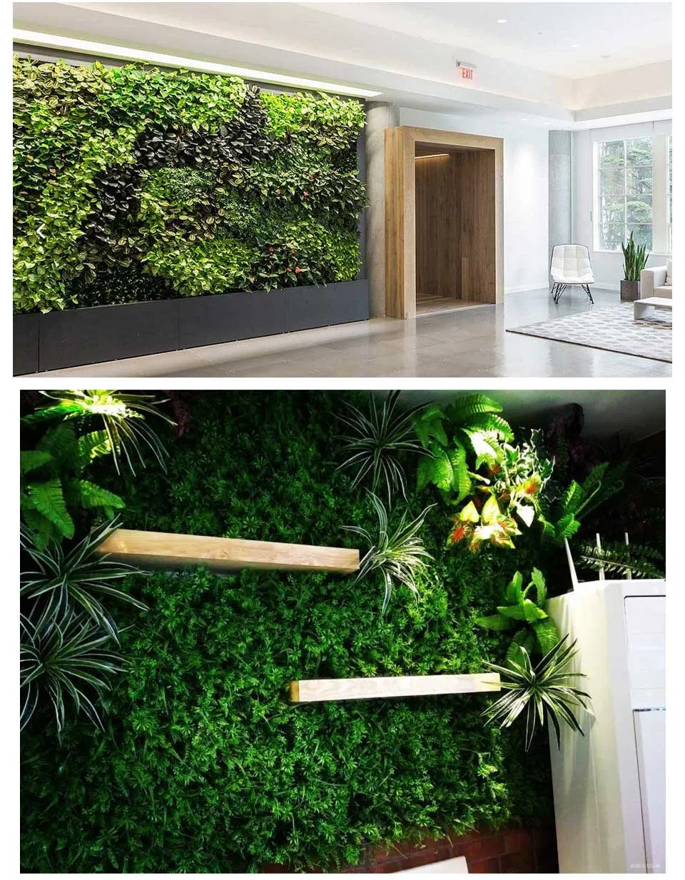 Artificial Plant Wall Detail 12