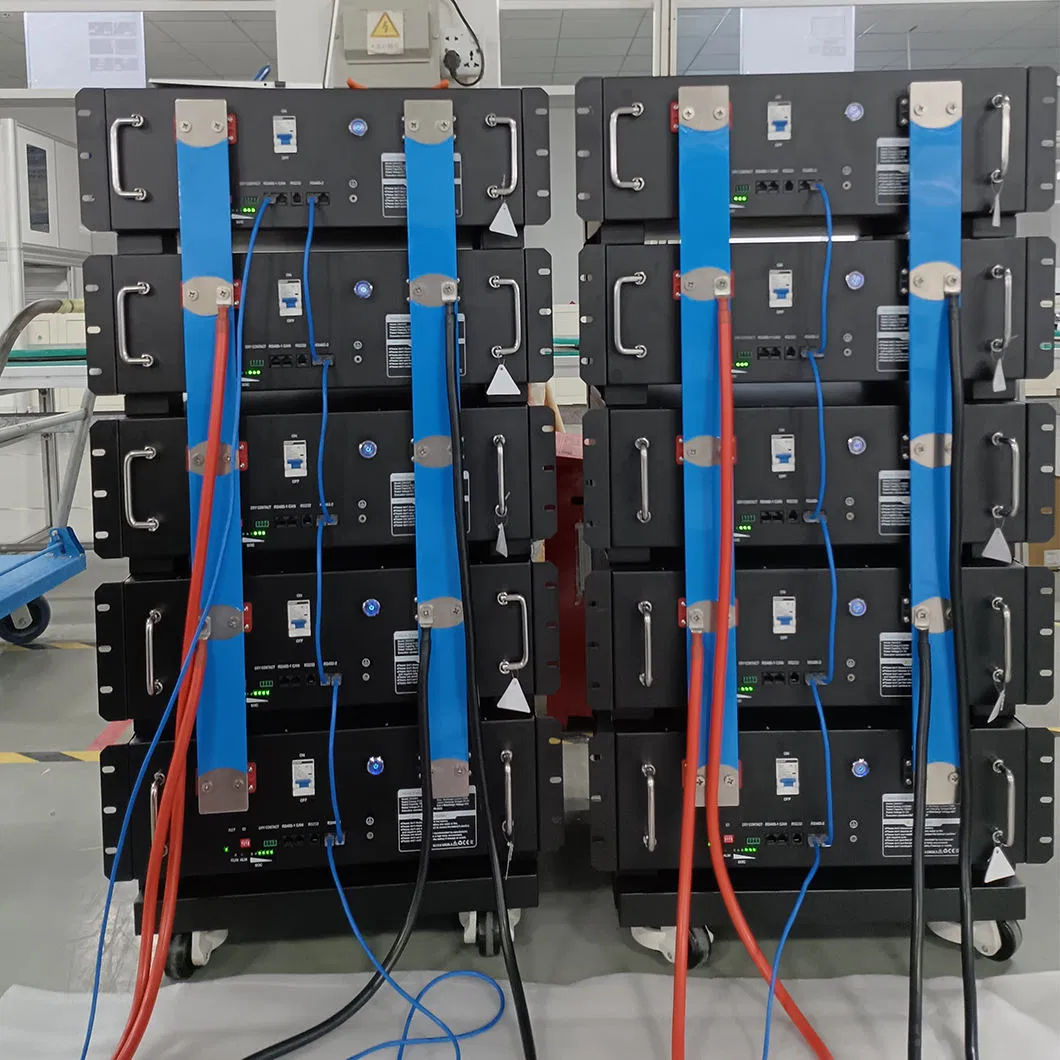 Compact 51.2V Solar Energy Storage Device Compatible with Small Solar Systems, Fishing Gear, and Medical CPAP Machines Using LiFePO4 for Home/Outdoor Battery