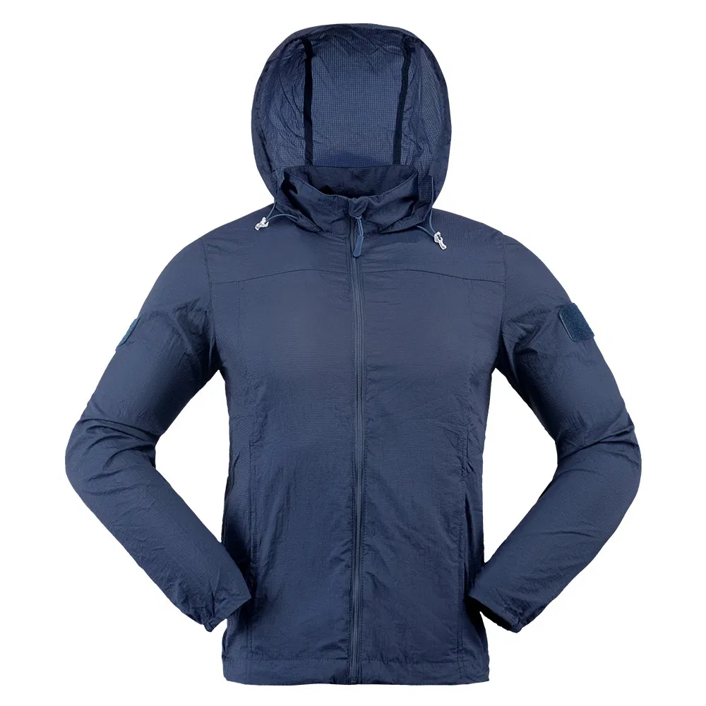 Navy Blue Tactical Sports Combat Hunting Jacket Sun Protection Clothing