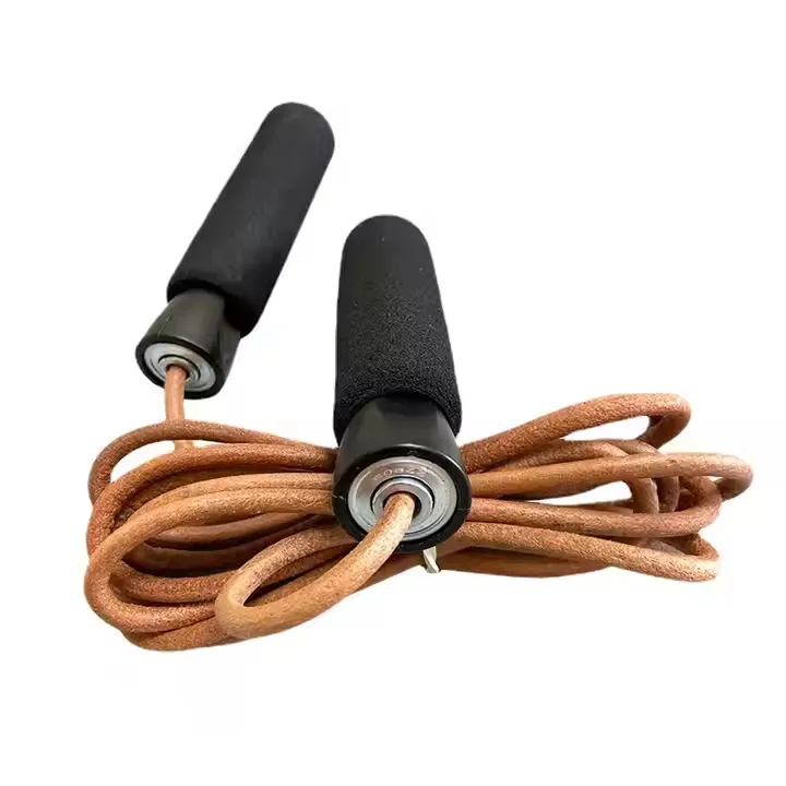 Leather Skipping Rope View 3