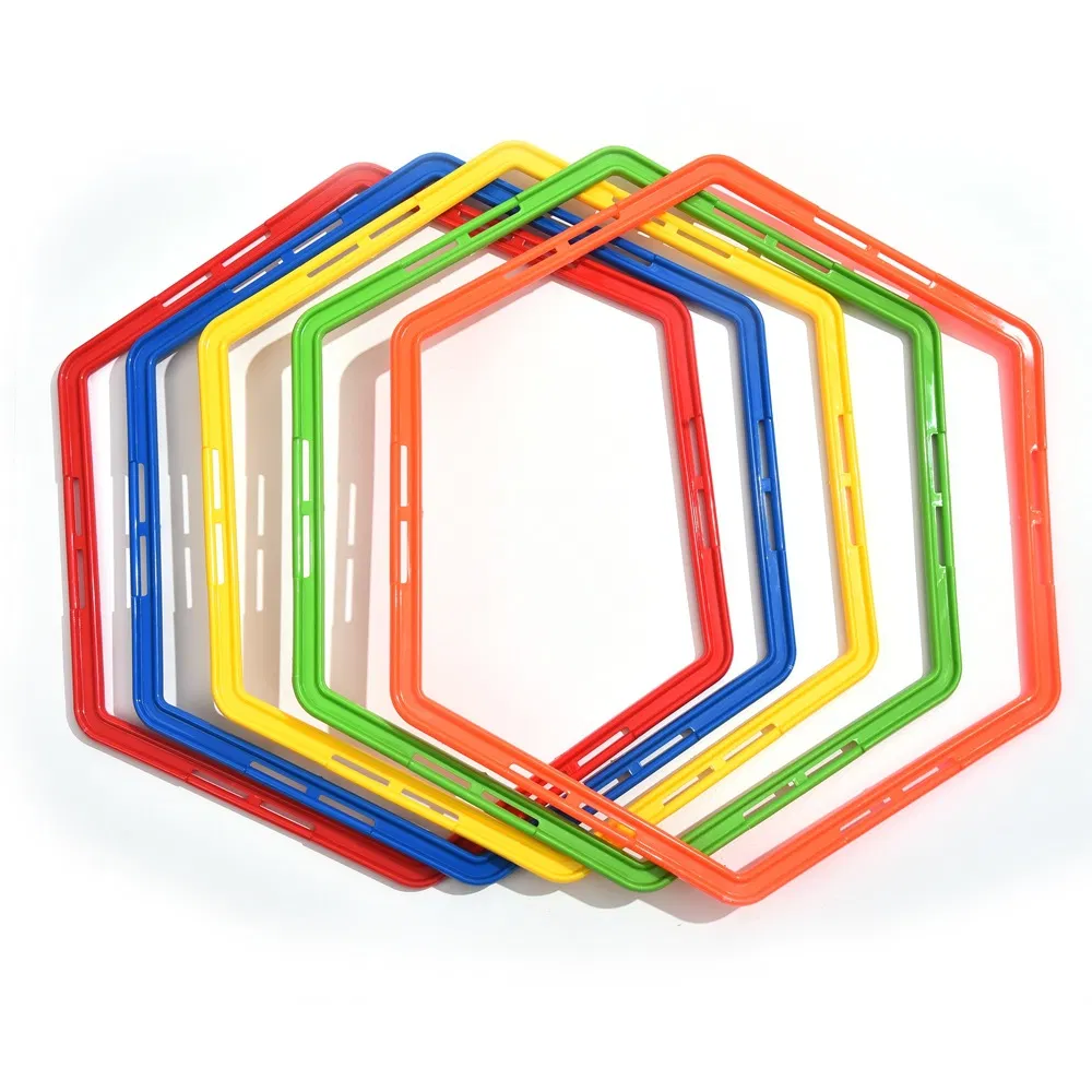 Sport Equipment Hex Ring for Foot Training Agility Hurdle