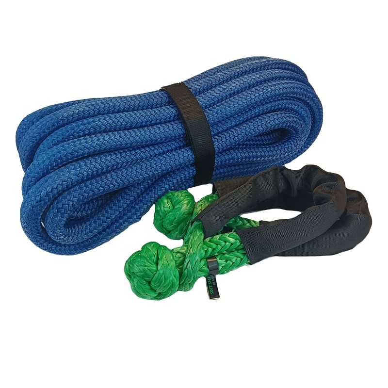 Emergency Tools Heavy Duty PA Nylon 66 Kinetic Recovery Towing Rope Cable Kinetic Energy Rope