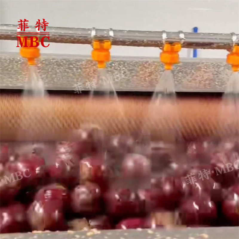 MBC CE Certification Large Capacity Carrot Peeler Cassava Potato Beet Vegetables Peeling washing Equipment