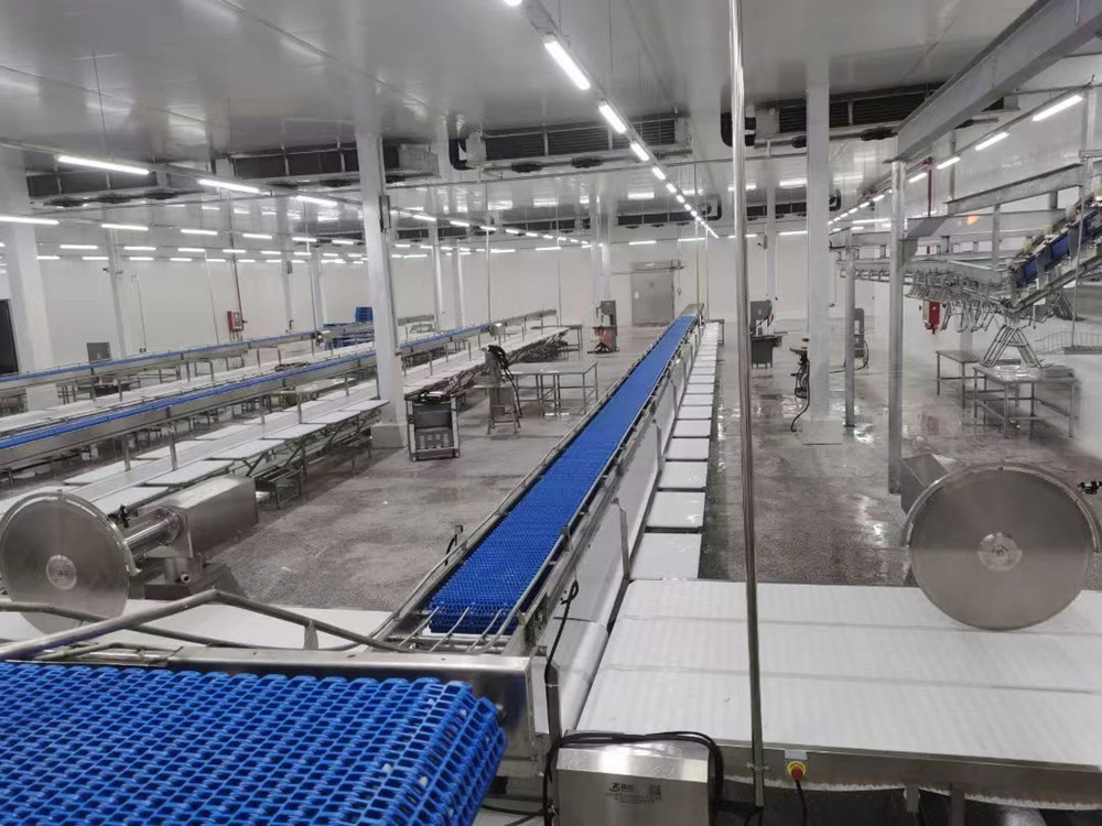 Meat Procession Room Automatic Meat Processing and Meat Cutting Line Equipment