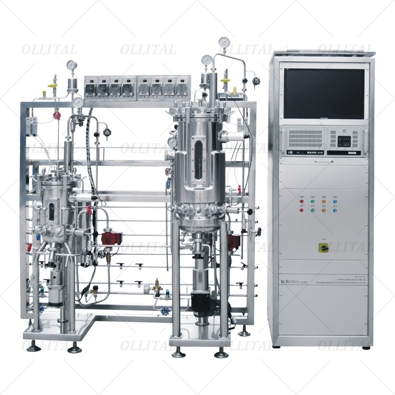 Ollital Bench Top Bioreactor Fermenter for Solids with Bioreactor Industrial