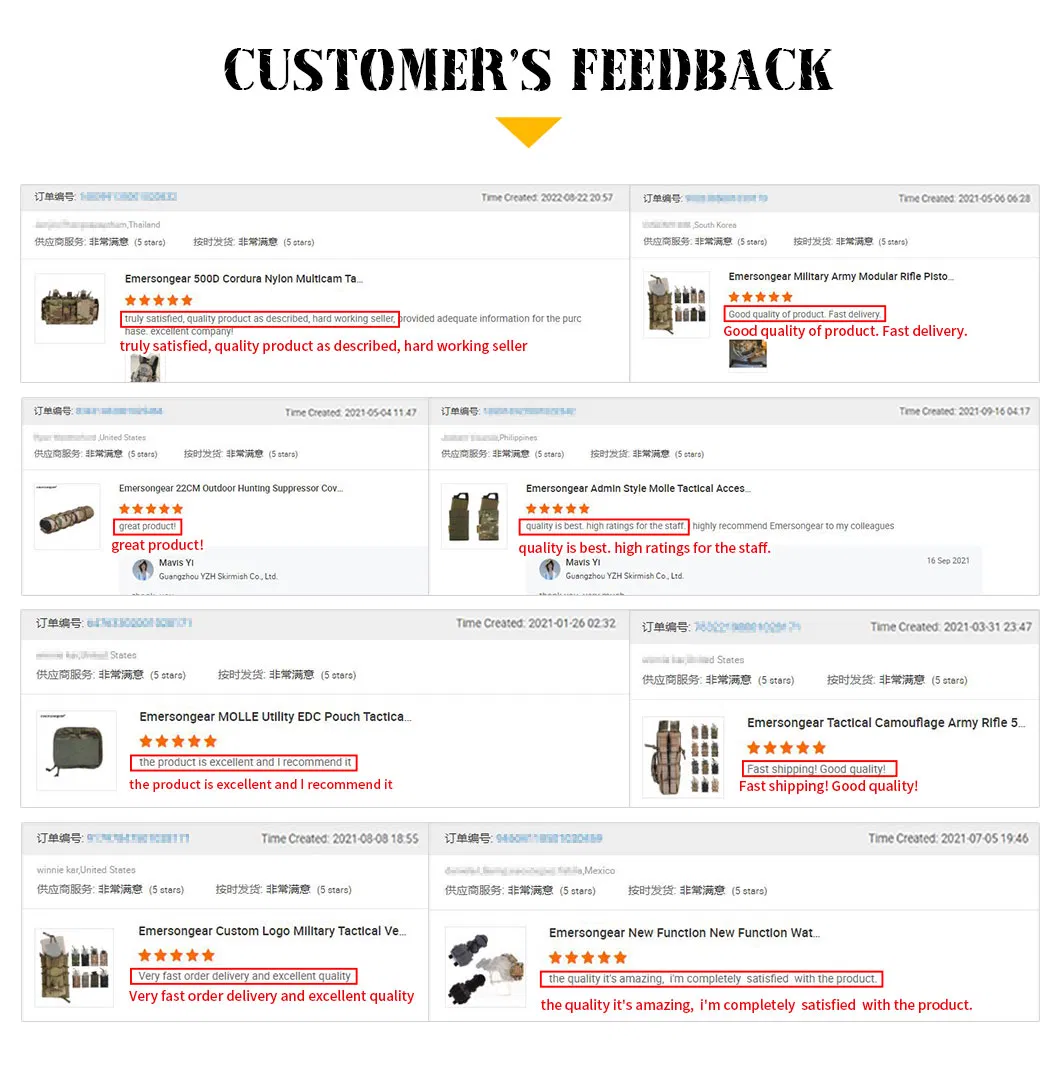 Customer Feedback