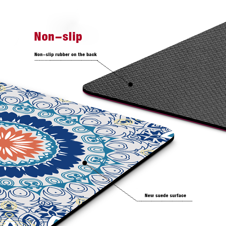 Portable Eco-Friendly Yoga Mat for Fitness and Travel