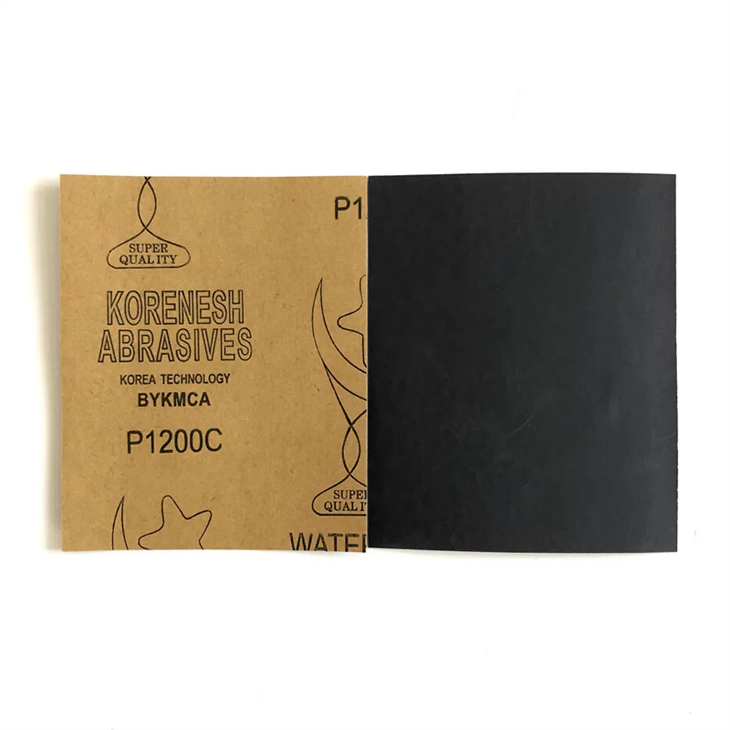 9" X11" Waterproof Abrasive Paper Sheet Abrasive Tools for Polishing Metal