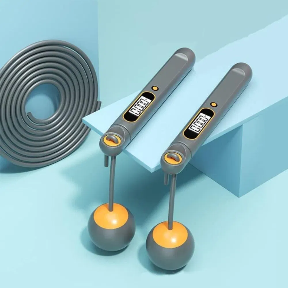 Smart Jump Rope for Fitness, Weighted Cordless Speed Jumping Rope Ci18172