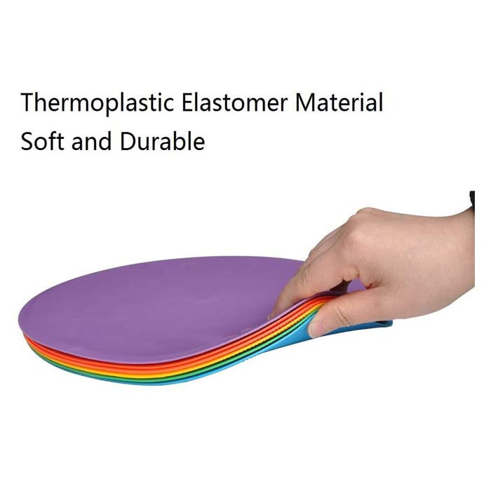 Wholesale Non Slip Marker Cones Rubber Agility Markers Speed Training Disc Flat Cone Agility Saucer Cones