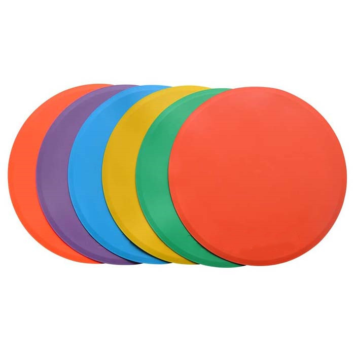 Wholesale Non Slip Marker Cones Rubber Agility Markers Speed Training Disc Flat Cone Agility Saucer Cones