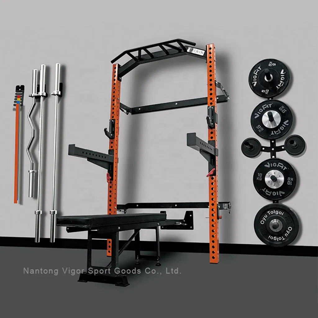 Wall Mounted Squat Rack View 4