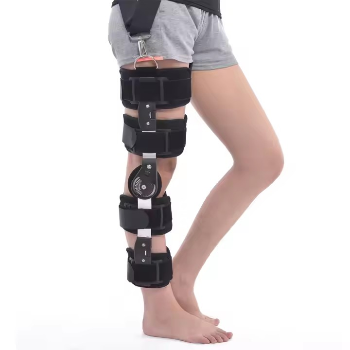 Knee Joint Hinged Knee Brace Patella Support Brace Knee Ankle Foot Orthosis