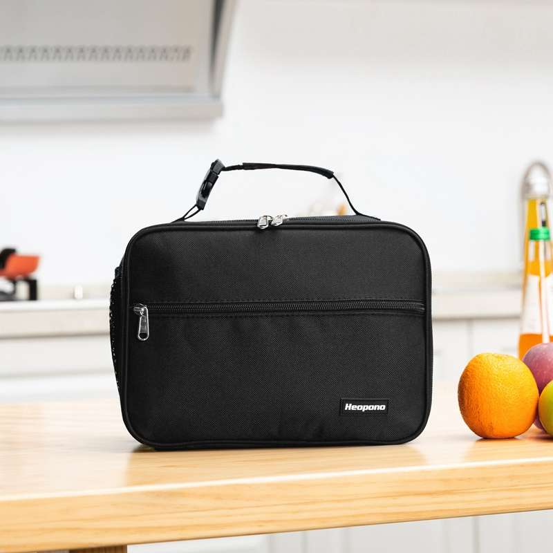 Heopono Portable Fitness Thermal Cooler Box BPA Free Yiwu Manufacturer OEM Reusable Insulated Travel Sandwich Lunch Bag