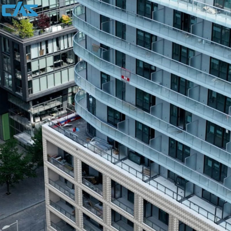 Premium Double Glazed Exterior Curtain Wall Glass for Homes