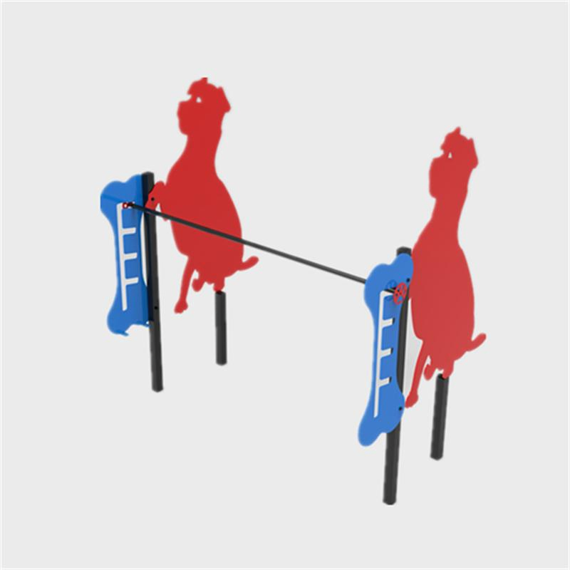Dog Park Activities Agility Training Course Equipment Embedded Dog Hurdles