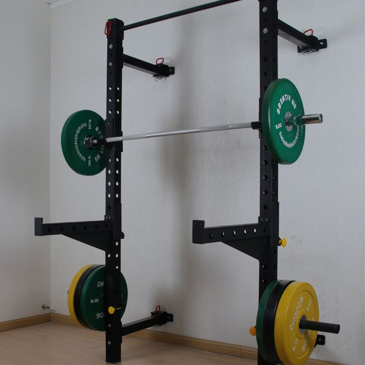 Hot Sell Gym Home Use Fitness Equipment Wall Mounted Squat Power Rack
