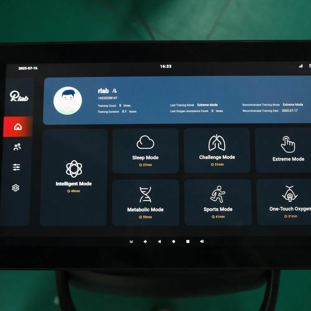 Low Oxygen Generator for Exercise 9%-34% High Oxygen Concentrator Simulated Altitude Training
