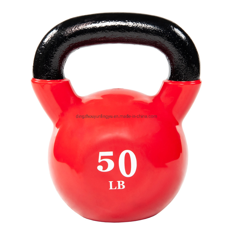 Wholesale Gym Equipment Adjustable Custom Logo Competition Cast Iron Powder Coated Kettlebell