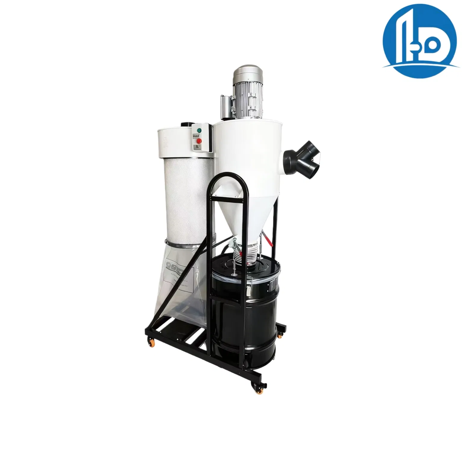 Battery Powered Portable Pulse Cyclone Dust Collector for off Grid Camping Gear Cleaning in Outdoor Adventure Groups with 6, 800 M³/H Airflow 1.7 Kw Power