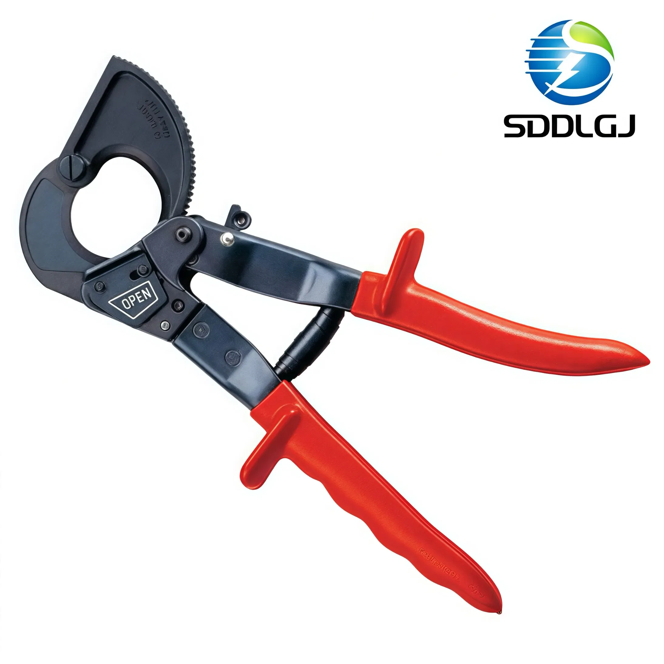 Ergonomic, Non-Slip and Efficient Ratchet Cable Scissors: Comfortable Grip for Fast Cutting